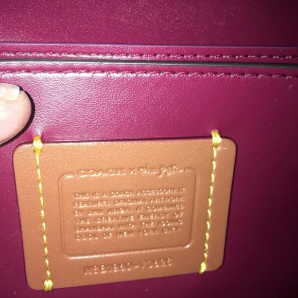 Rare Coach × Zhu Jingyi Blue Rexy CALLIE Crossbody - Picture 7 of 7